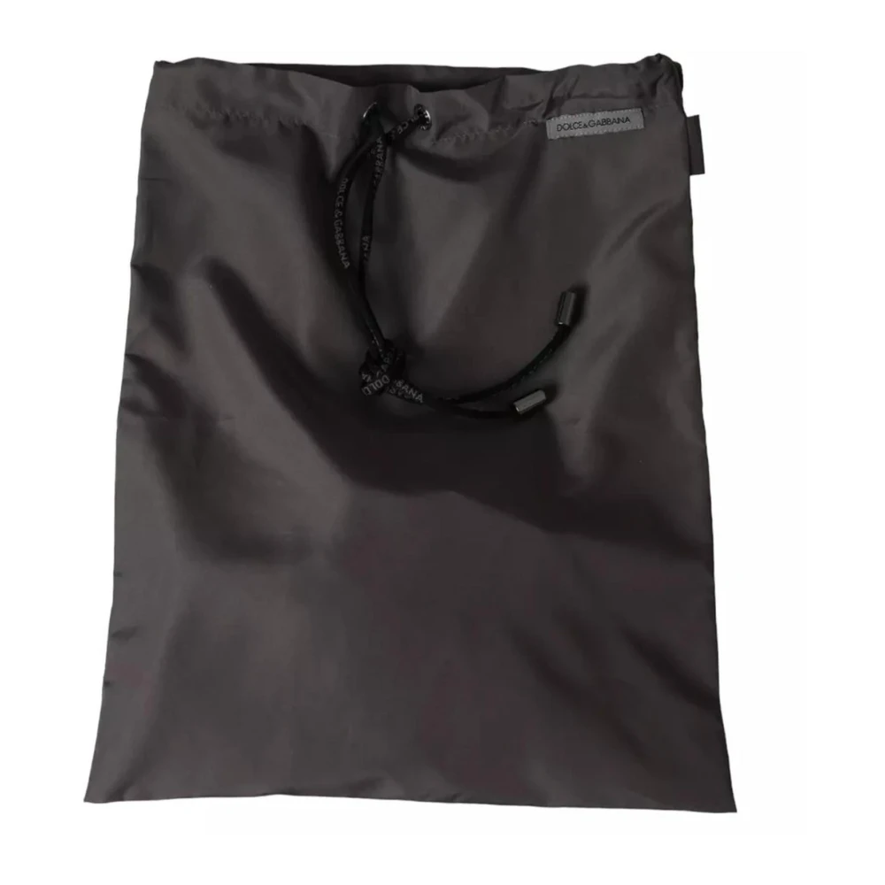 Dolce & Gabbana Donkergrijze Swim Brief met Logo Gray Heren