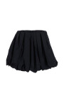 jupe-noire-plissee-ourlet-ballon-coton