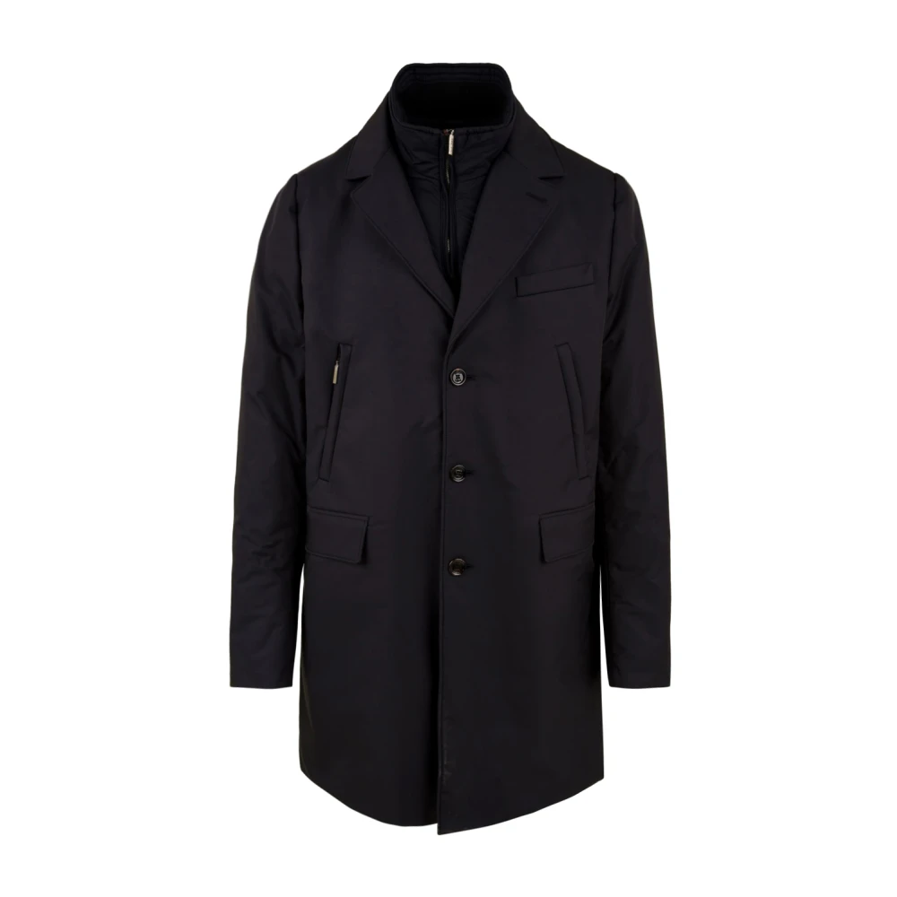 Moorer Blauwe Siviglia Jas Blue Heren
