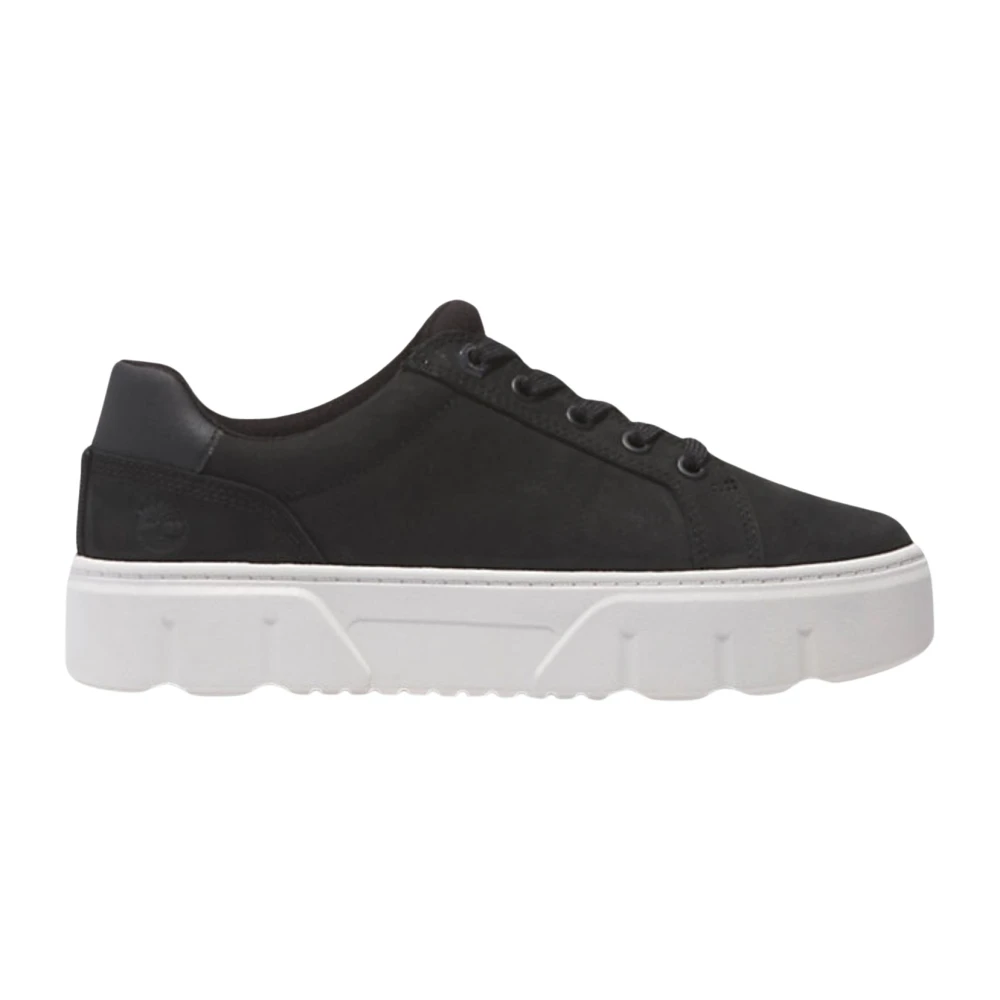 Timberland Kvinnors Snörning PET Sneakers Black, Dam