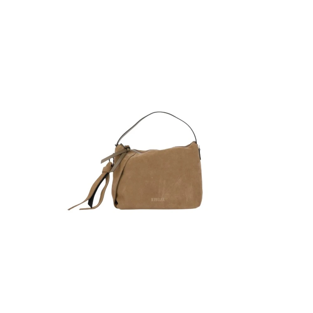 Rebelle Kleine suède tas Brown Dames