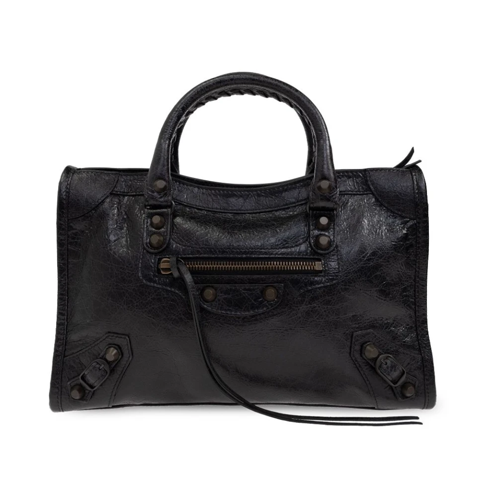 Balenciaga Zwarte tassen met verstelbare band Black Dames