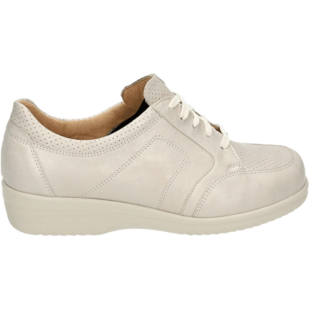 Ganter Sportieve Lage Damesschoenen Dames Schoenen Beige
