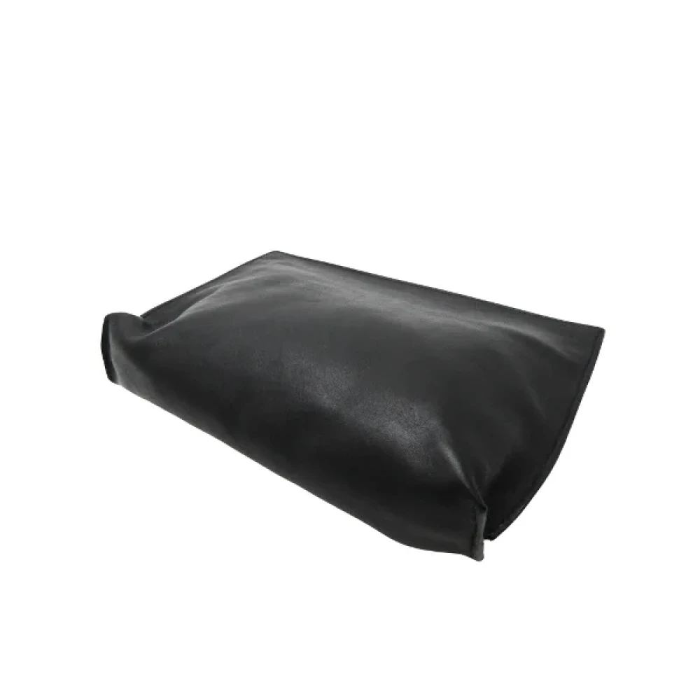Jimmy Choo Pre-owned Leather clutches Black Dames
