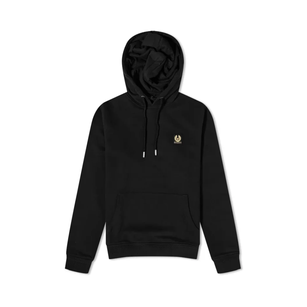 Belstaff Phoenix Patch Hoodie Zwart Black Heren
