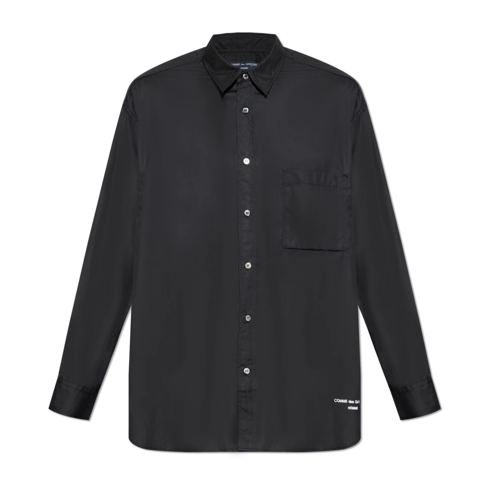 Comme des Garçons Shirt met logo Black Heren