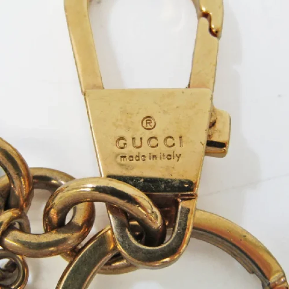 Gucci Vintage Pre-owned Canvas key-holders Red Dames