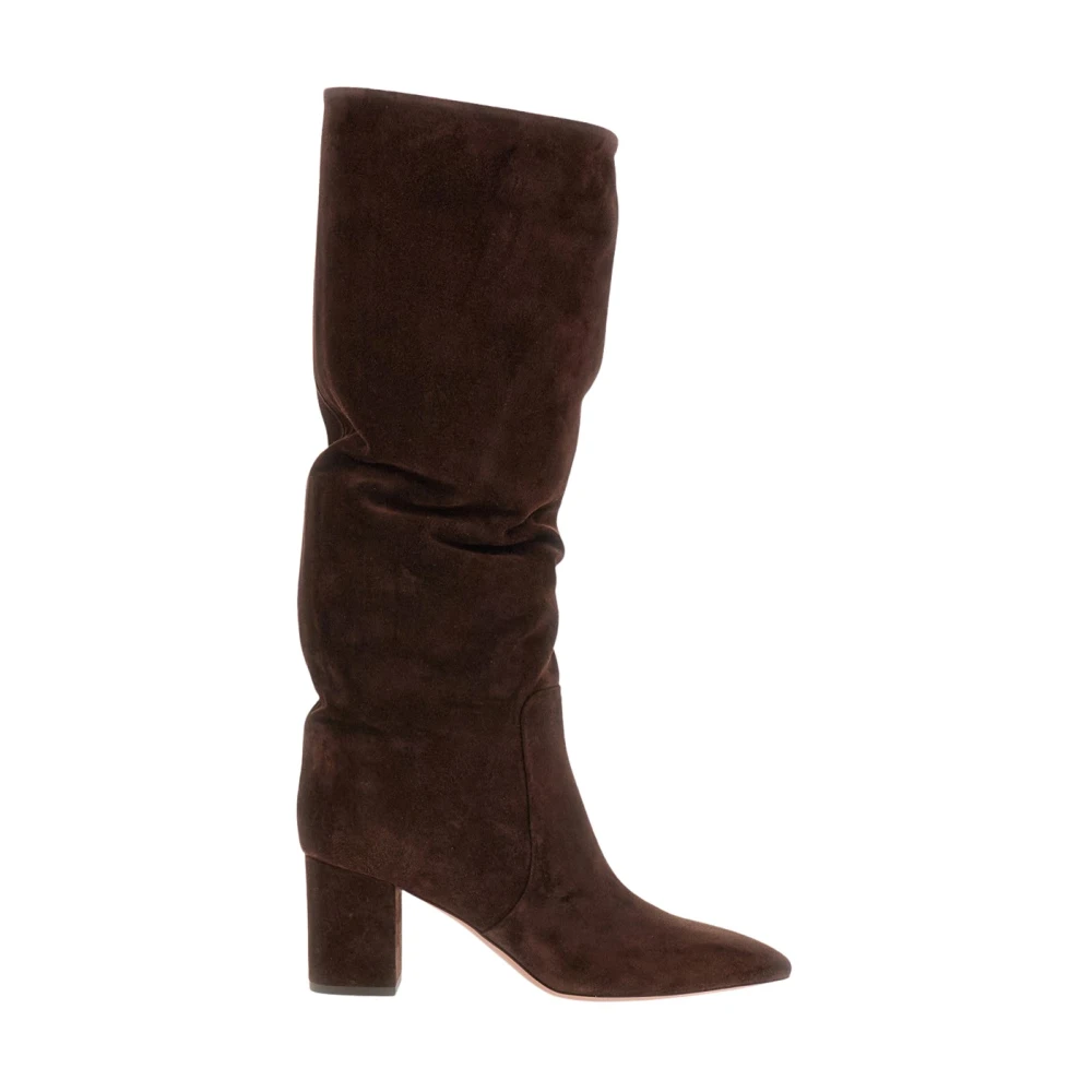 Paris Texas Anja Suede Leather Boots - Image 2