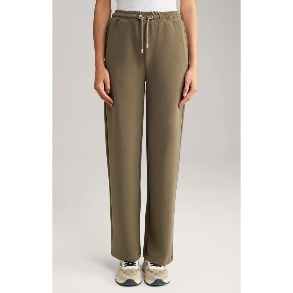 Joop! Sportieve Stijl Olijfgroene Leggings met Trekkoord Taille Green Dames