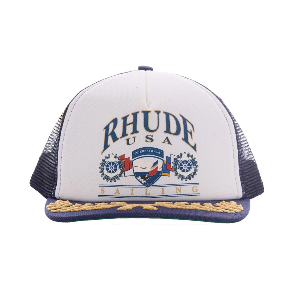 Rhude Men's Multicolor Hats & Caps, One Size, Snapback Cap