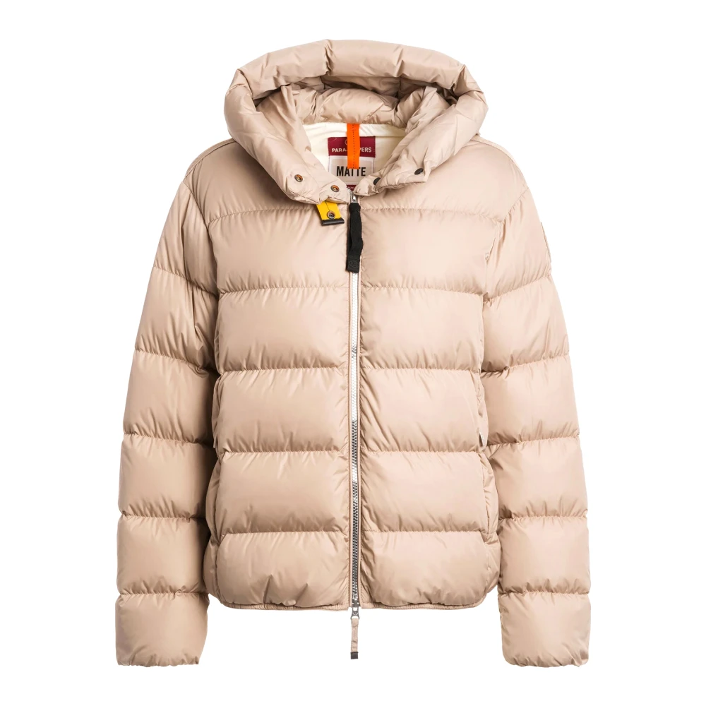 Parajumpers Gewatteerde jas met capuchon Beige Dames