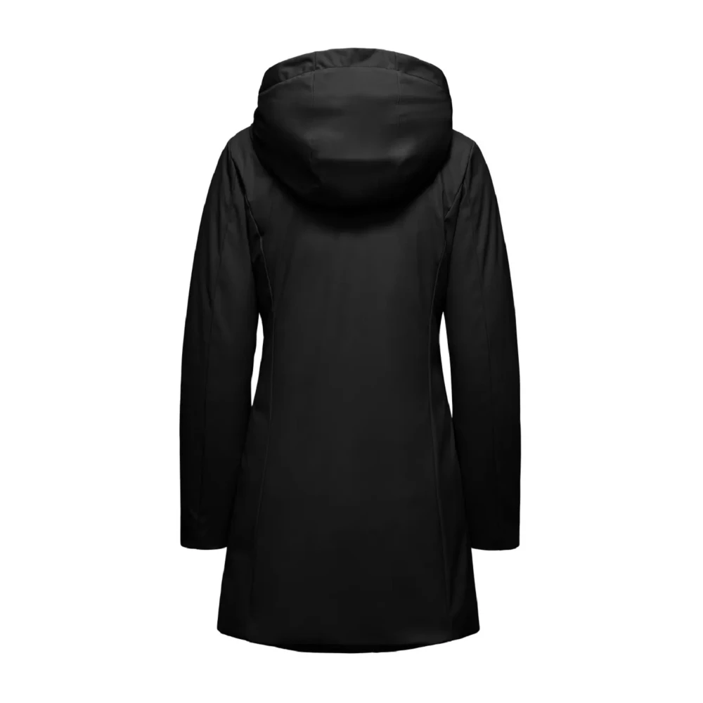 BomBoogie Zwarte Winter Parka Jas Black Dames