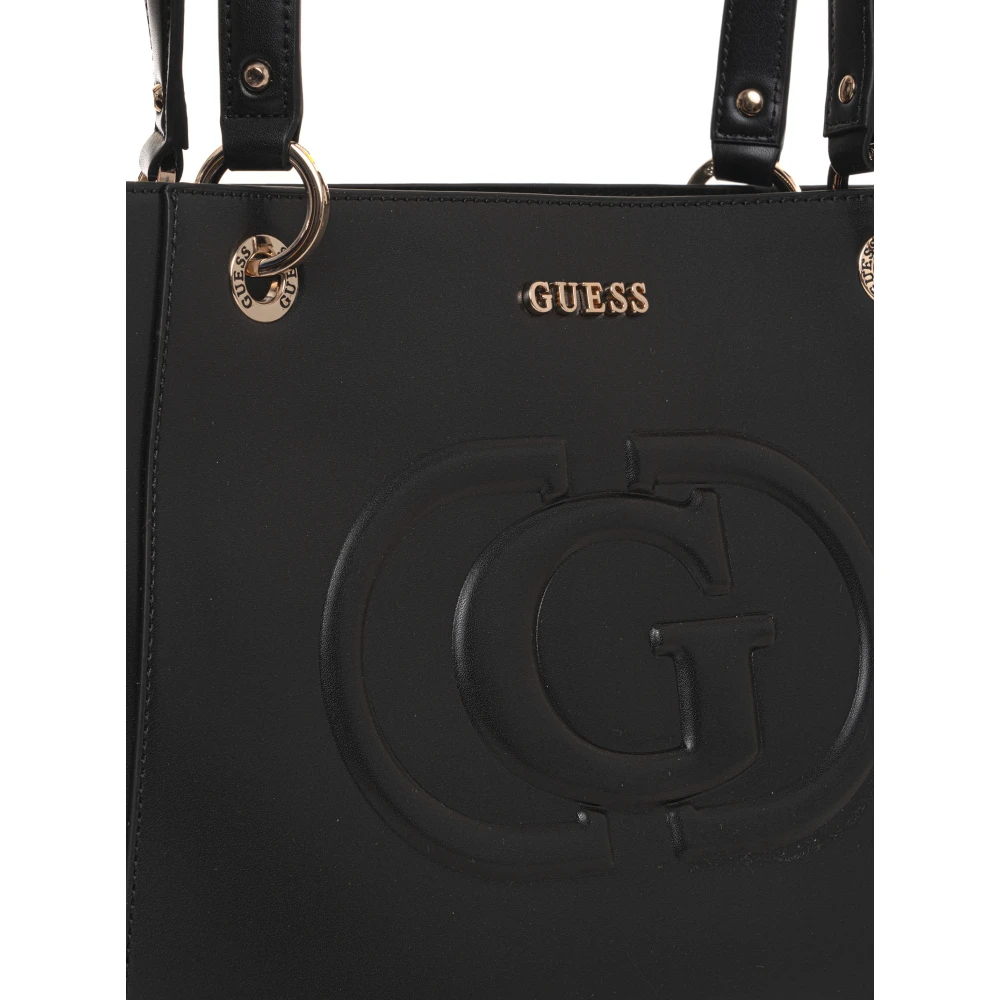 Guess Eco mietta noel Shopper tas Black Dames