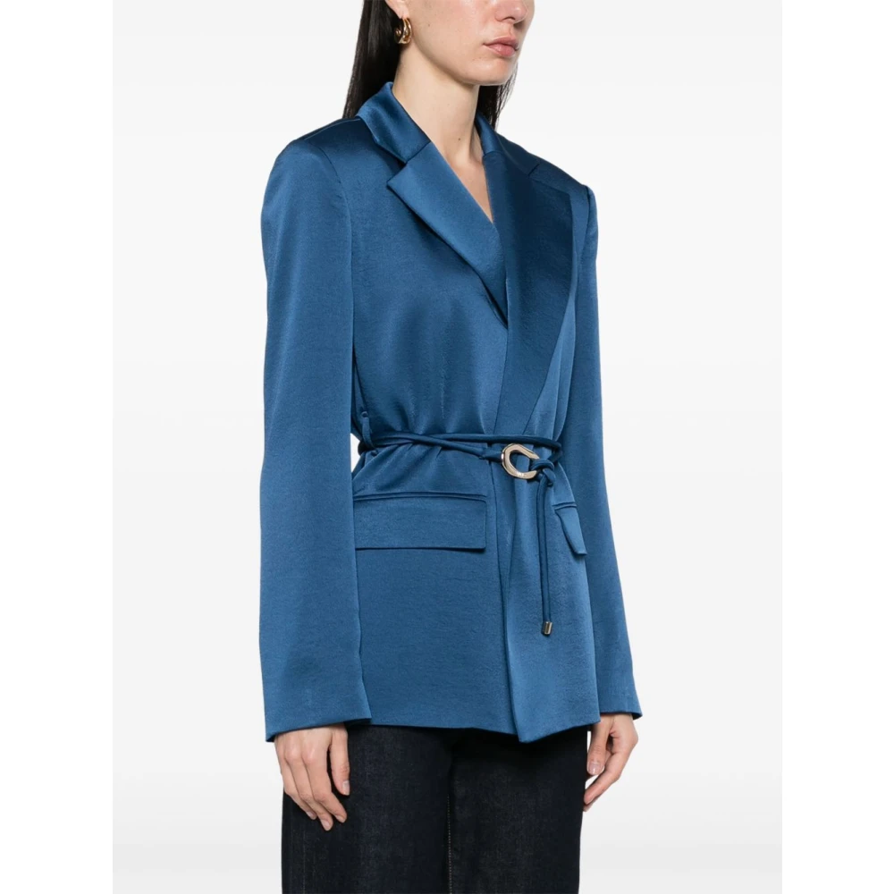 Liu Jo Blauwe jassen Dames Buitenkleding Blue Dames