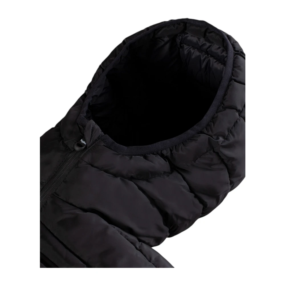 RefrigiWear Zwarte Winterjassen Black Heren