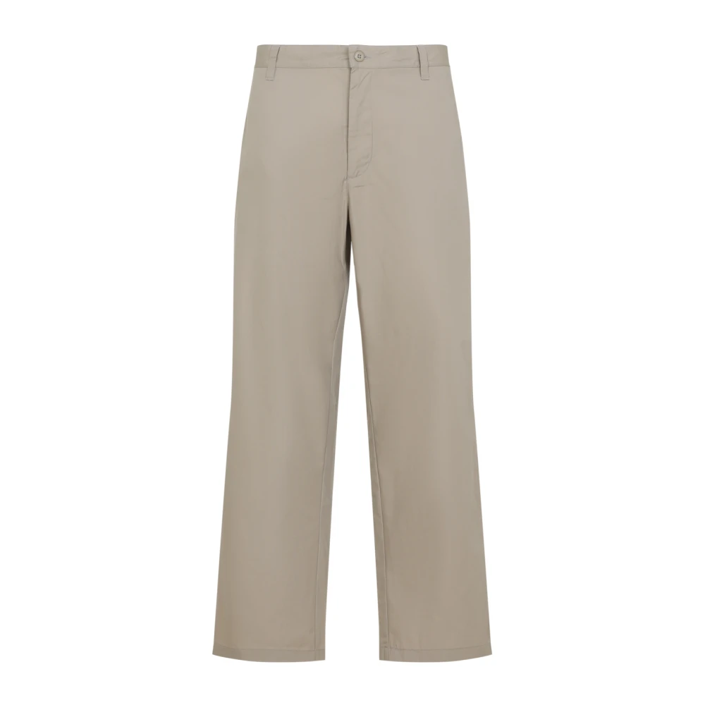 Carhartt Wip Men's Brown Wide Trousers, W33, Calder Trousers