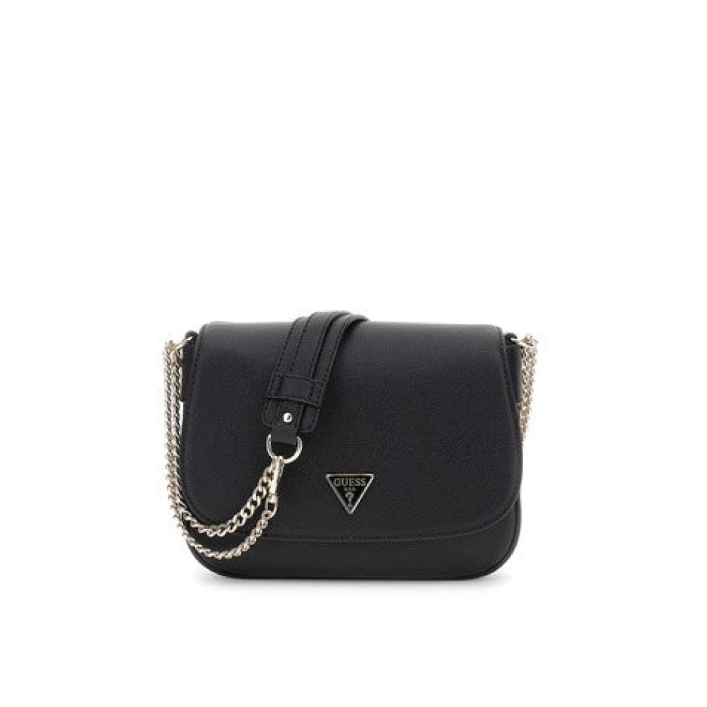 Guess Women's Black Cross Body Bags, One Size, Silvye Bucket Crossbody Bag