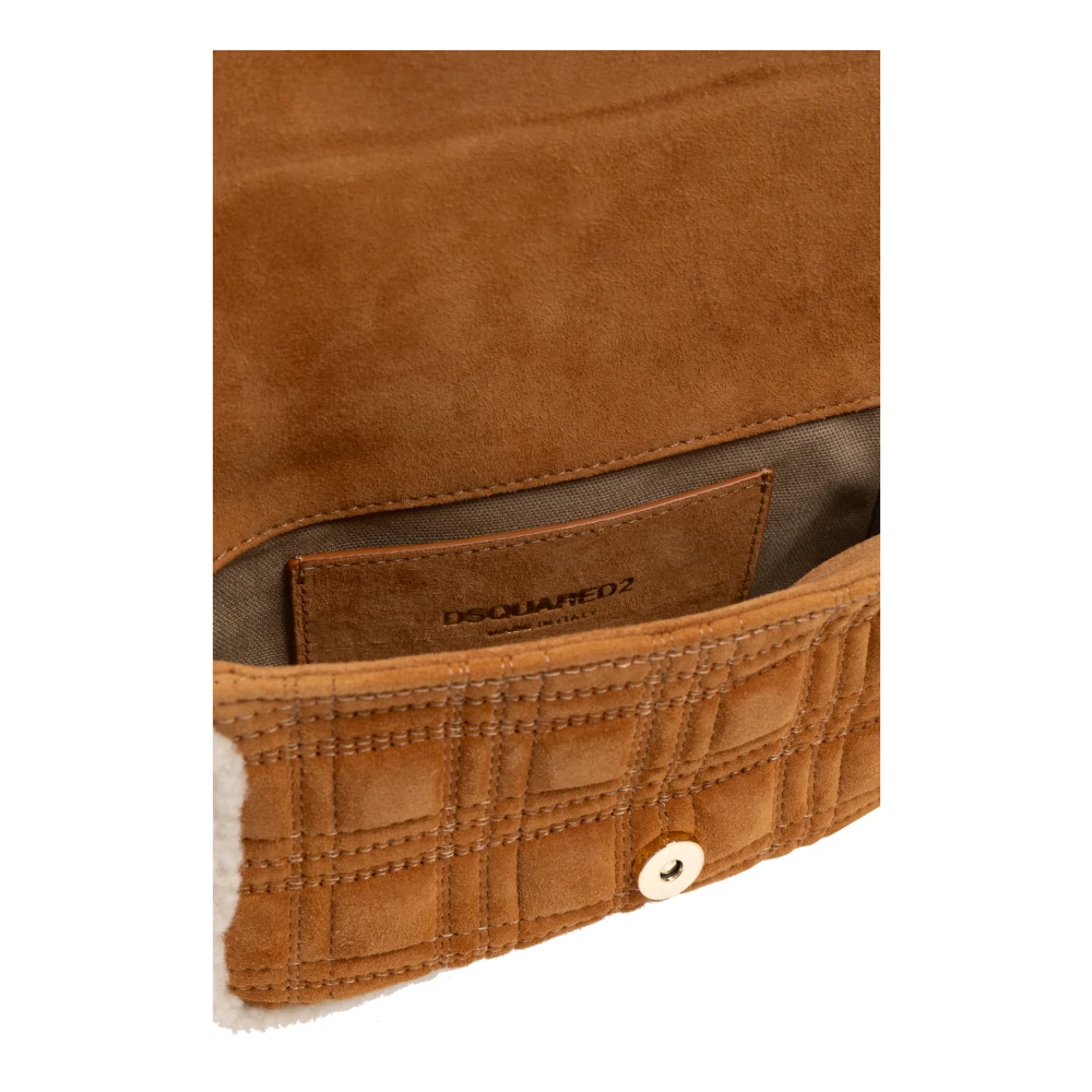 Dsquared2 Schoudertas Brown Dames