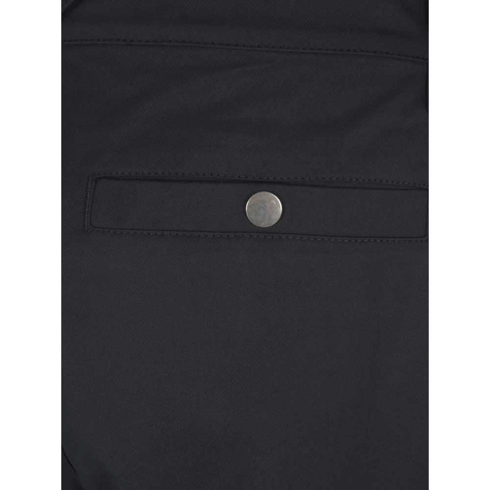 Burberry Zwarte Cargo Broek Italiaanse Stijl Black Heren