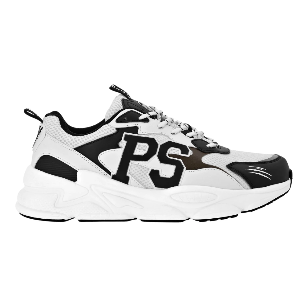 Plein Sport Unisex Blanco - Zapatillas De Caña Baja - Sport - 43 Eu - Zapatillas De Caña Baja