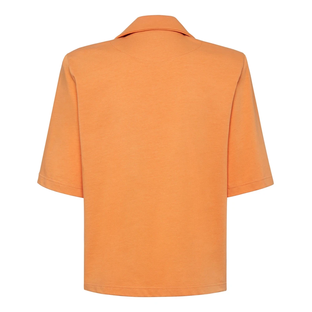 MVP wardrobe Vintage Style T-Shirt Orange Dames