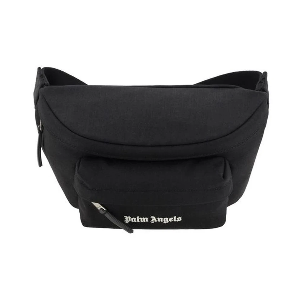 Palm Angels Iconische Logo Heuptas met Rits Black Heren