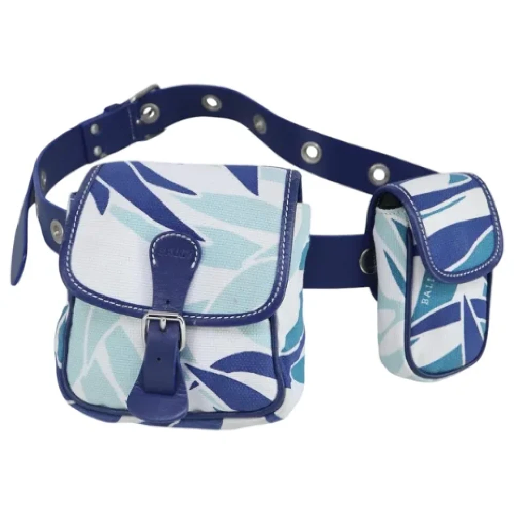 Bally Pre-owned Canvas crossbody-bags Multicolor Dames