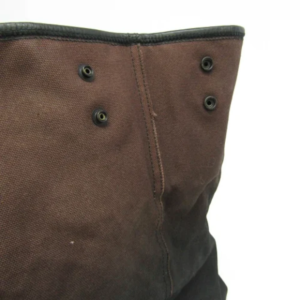 Bottega Veneta Vintage Pre-owned Canvas totes Brown Dames