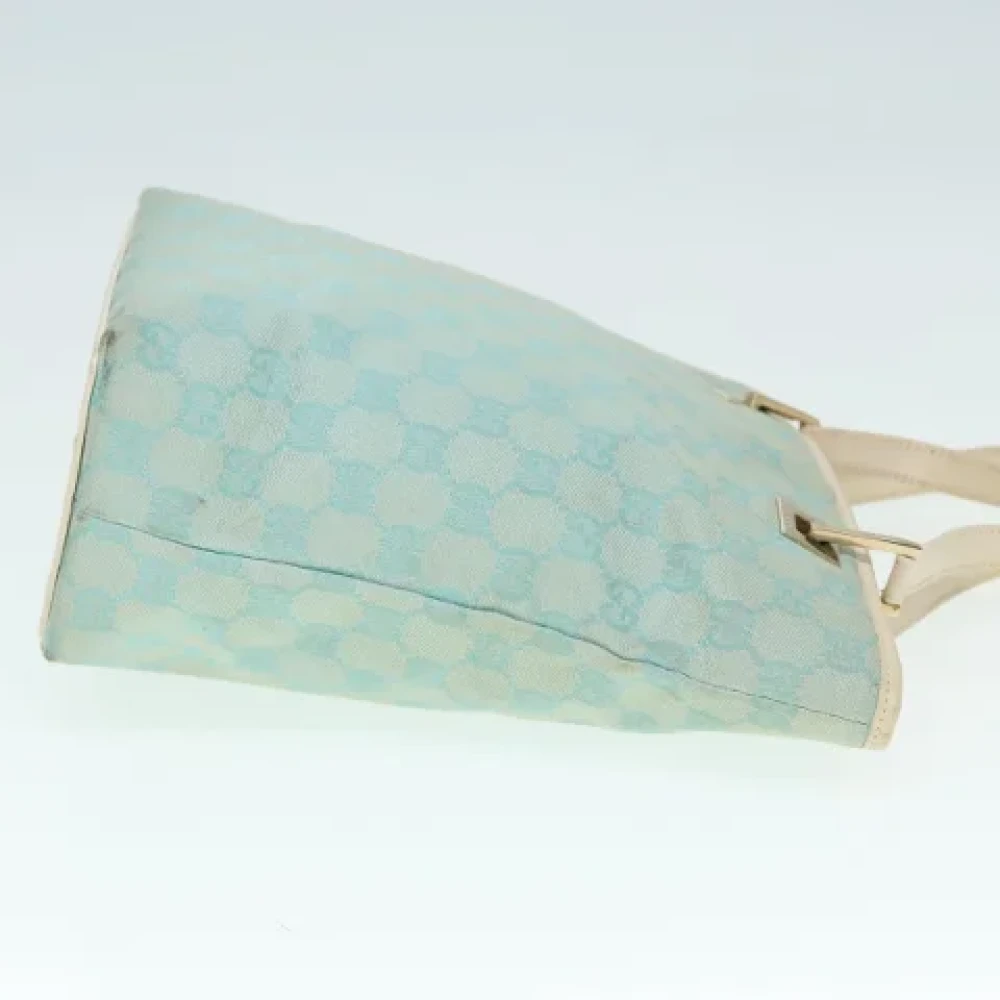 Gucci Vintage Pre-owned Canvas gucci-bags Blue Dames