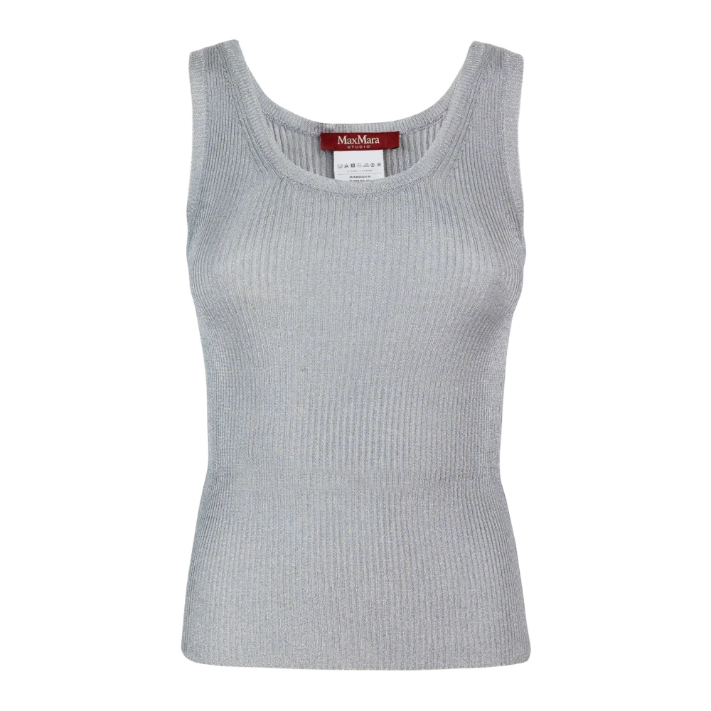 Tops > Sleeveless Tops - - Max Mara Studio - Modalova