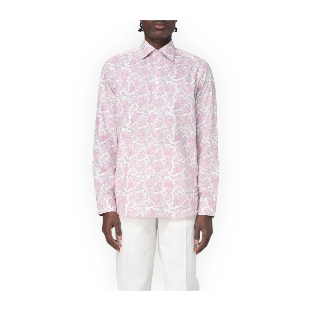 ETRO Roma Kraag Shirt Multicolor Heren