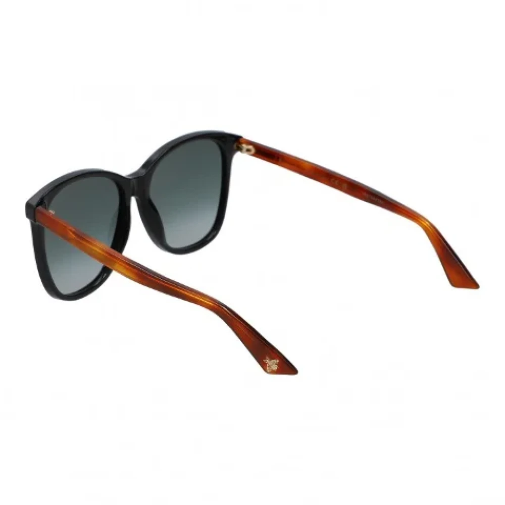 Gucci Vintage Pre-owned Fabric sunglasses Black Dames