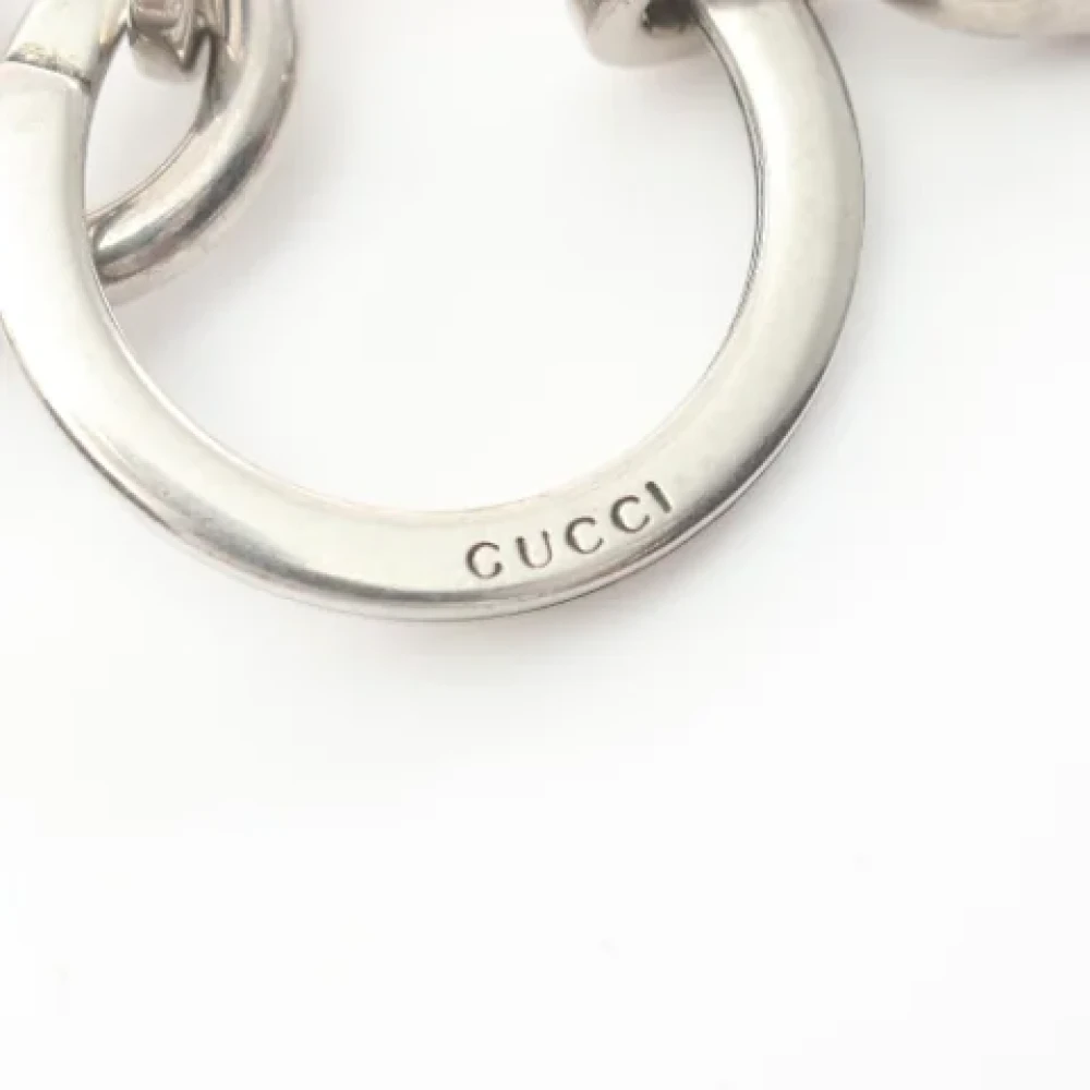 Gucci Vintage Pre-owned Metal key-holders Gray Dames