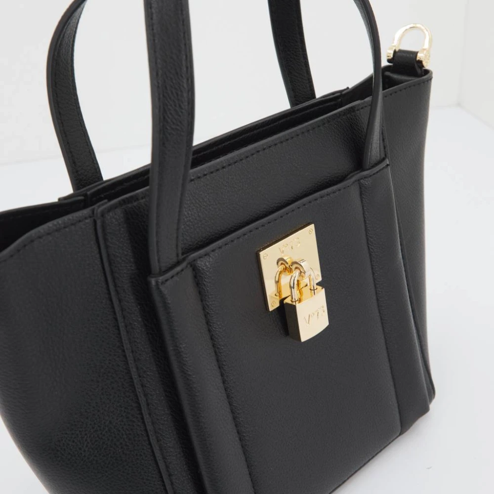 V73 Stijlvolle Shopping Tote Tas Black Dames