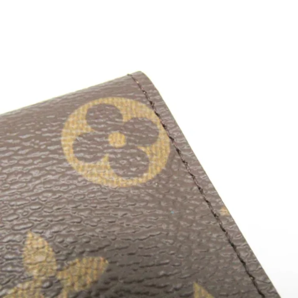 Louis Vuitton Vintage Pre-owned Fabric key-holders Brown Dames