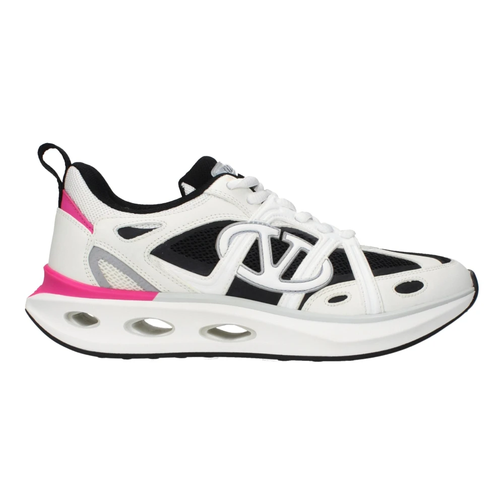 Valentino Garavani , Sneakers, Female, White, 2 1/2 Uk, Fabric Athletic Trainers
