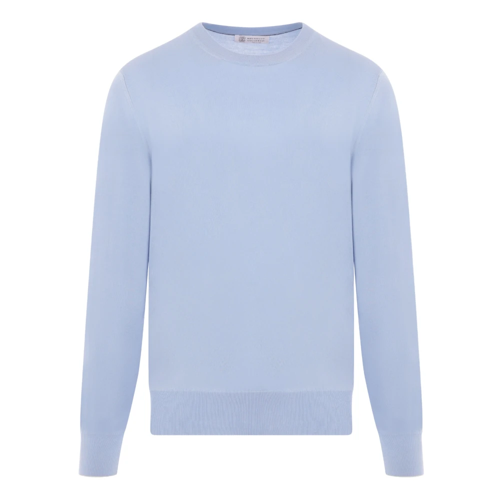 BRUNELLO CUCINELLI Sweatshirts Hoodies Blue Heren
