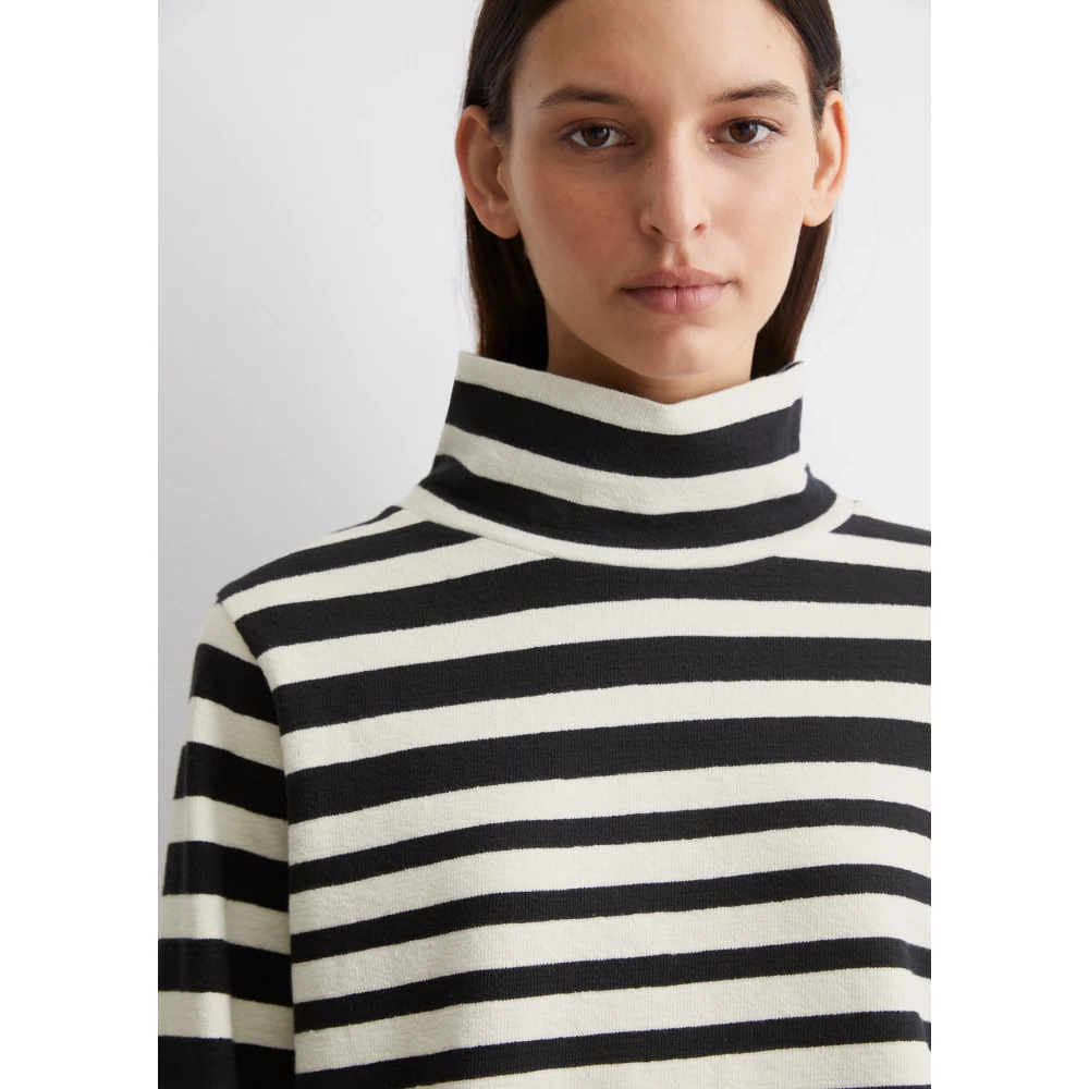 Marc O'Polo Lange mouwen met coltrui Blue Dames
