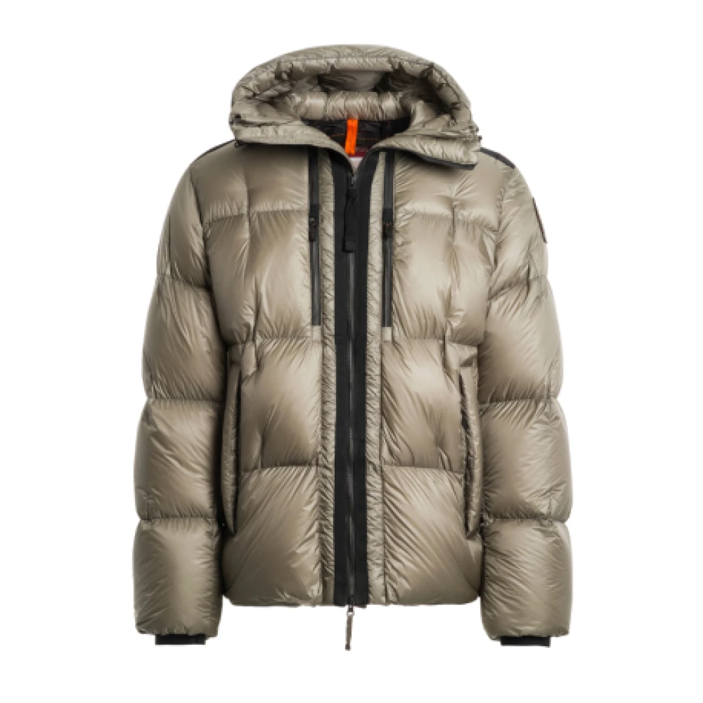 Parajumpers Korte Donsjas met Capuchon Green Heren