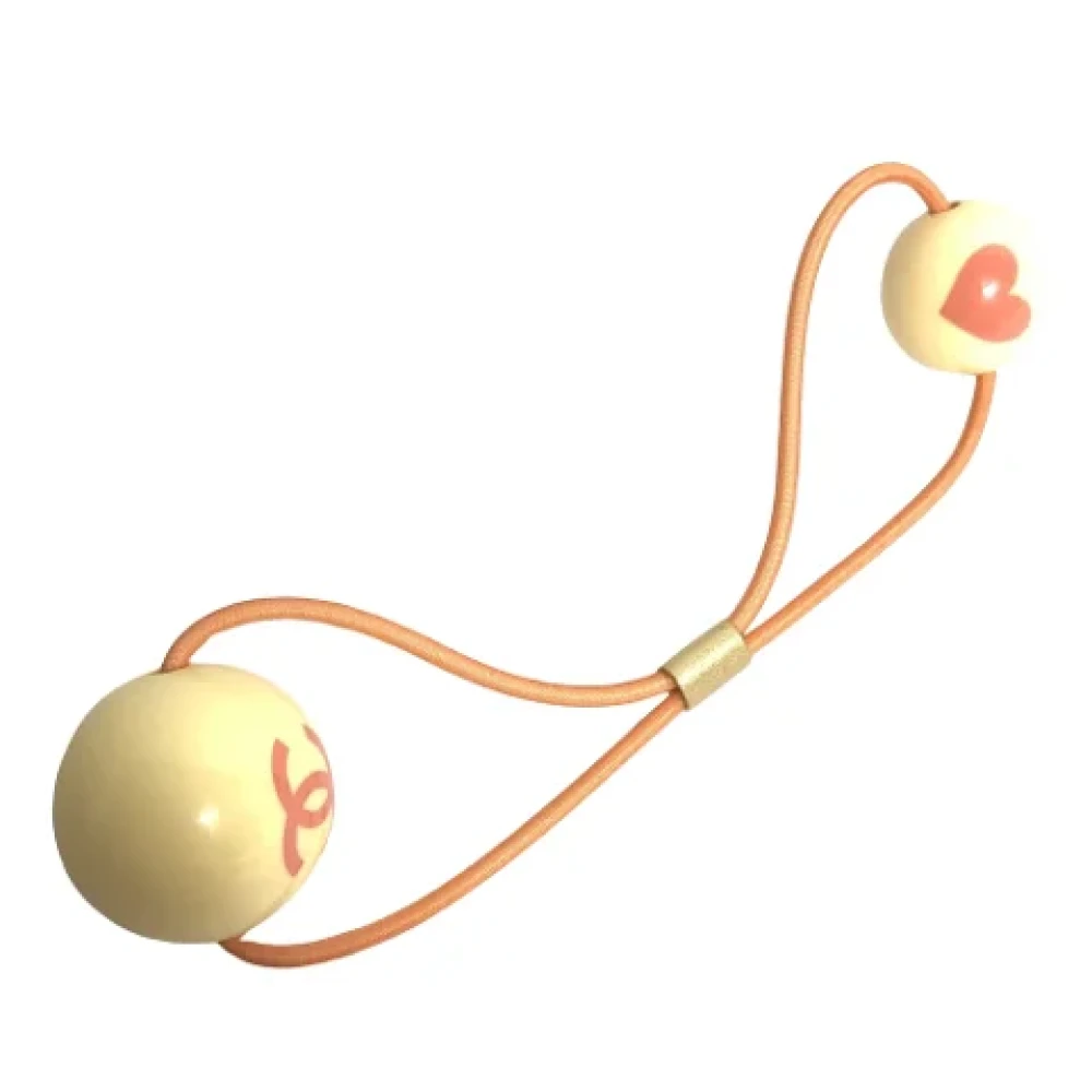Chanel Vintage Pre-owned Metal hair-accessories Pink Dames