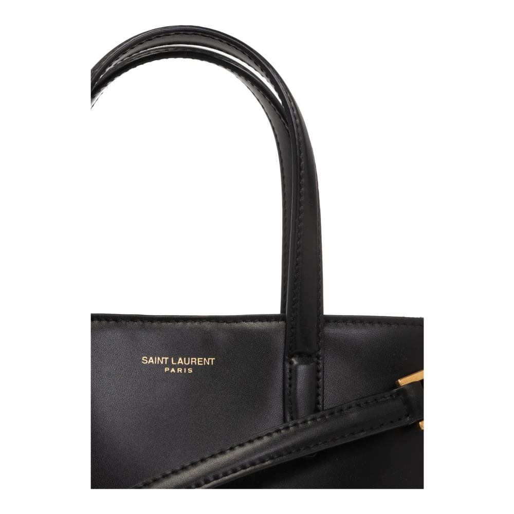 Saint Laurent Speelgoed Mini shopper tas Black Dames