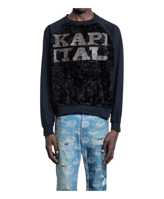 black-cotton-jersey-faux-fur-sweater