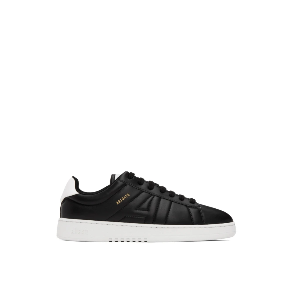 Axel Arigato Women's Black Hooper Sneakers Rubber Sole Leather