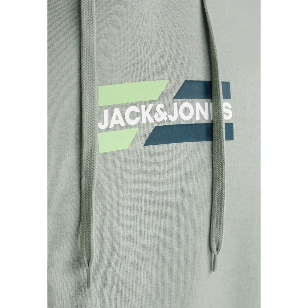 jack & jones Grafische hoodie met extra zachte binnenkant Green Heren