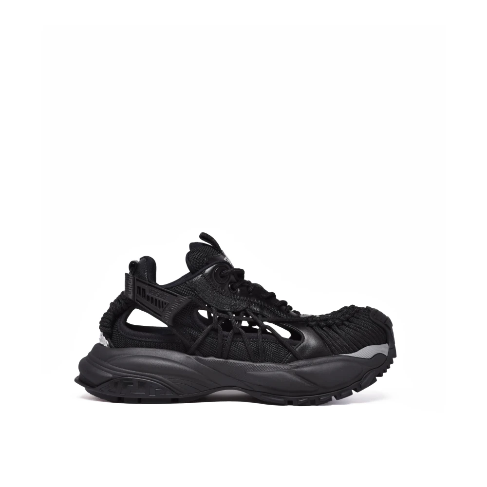 Versace Low Trainer Dames Schoenen Zwart