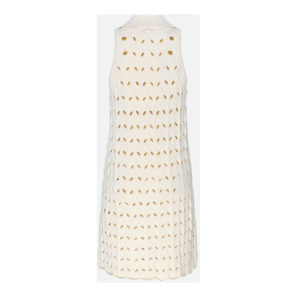 SPORTMAX Gebreide Jurk in Room White Dames