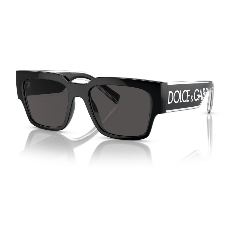 Dolce & Gabbana Men's Black Square Sunglasses