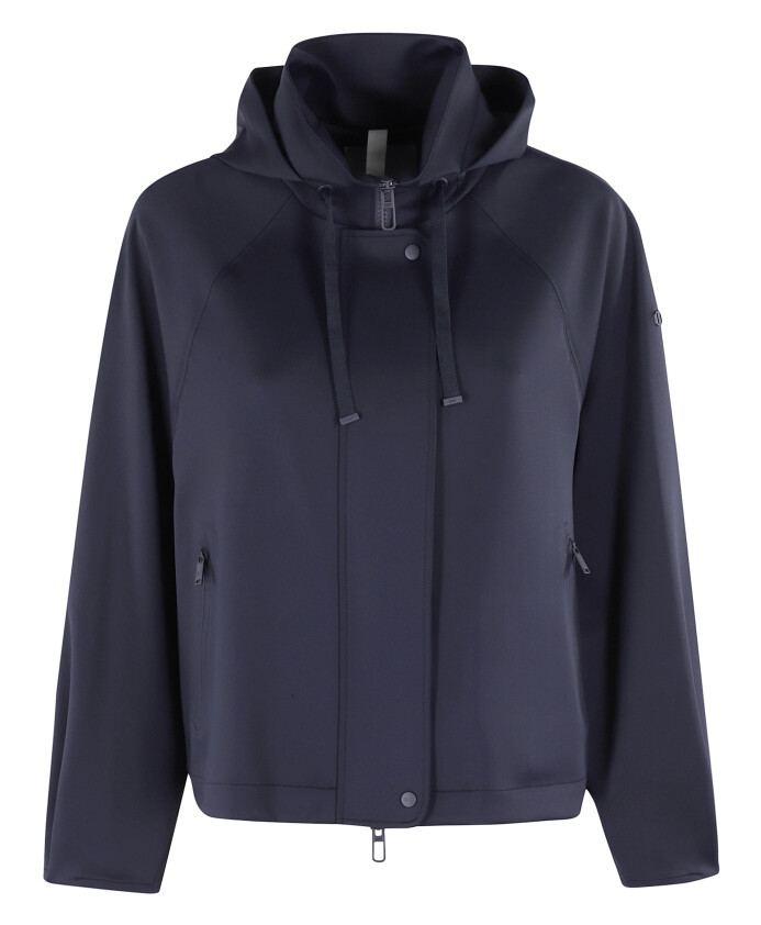 veste-courte-a-capuche-bleu-bi-stretch