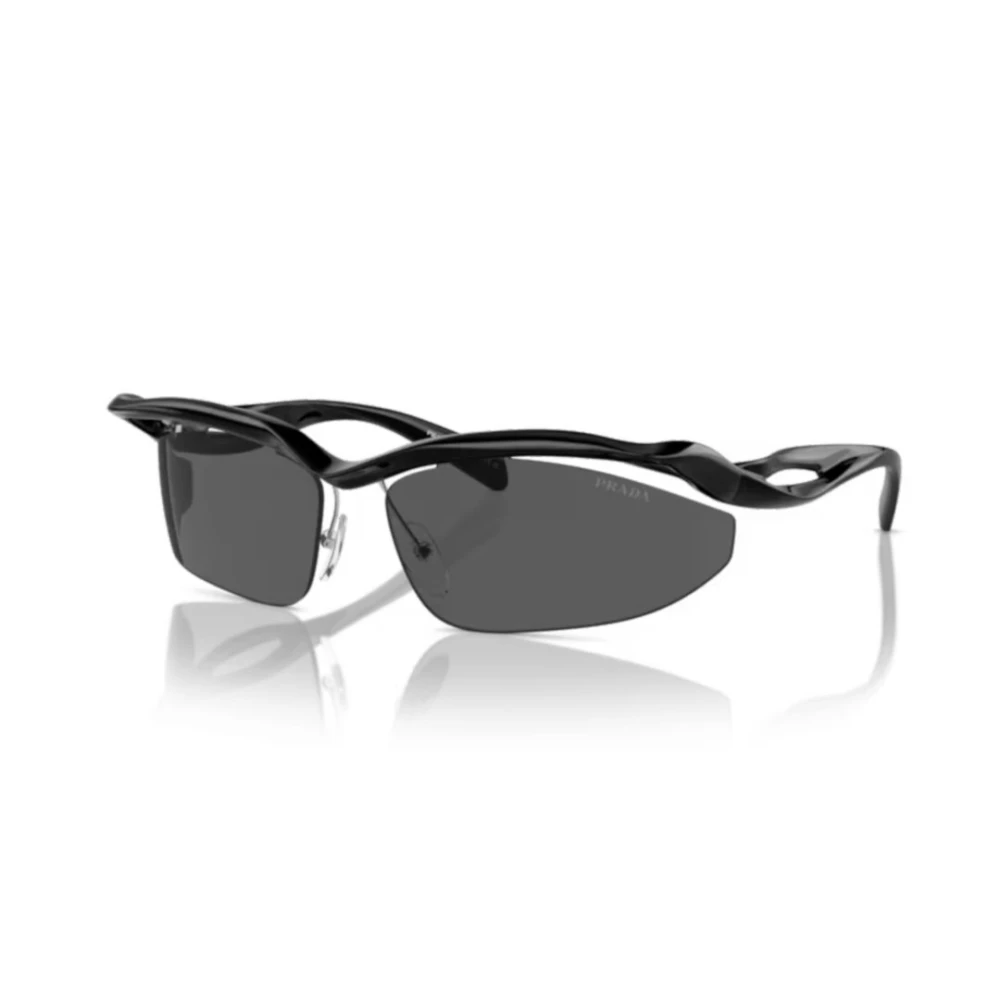 Prada Black Sole Shoes - Unisex - Sunglasses - One Size - Accessories