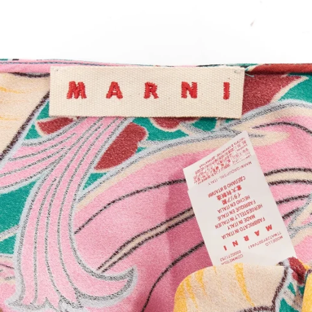Marni Pre-owned Fabric tops Multicolor Dames